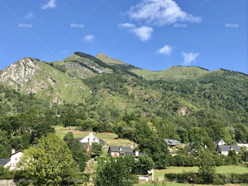 France Pyrenees Mountain landscape