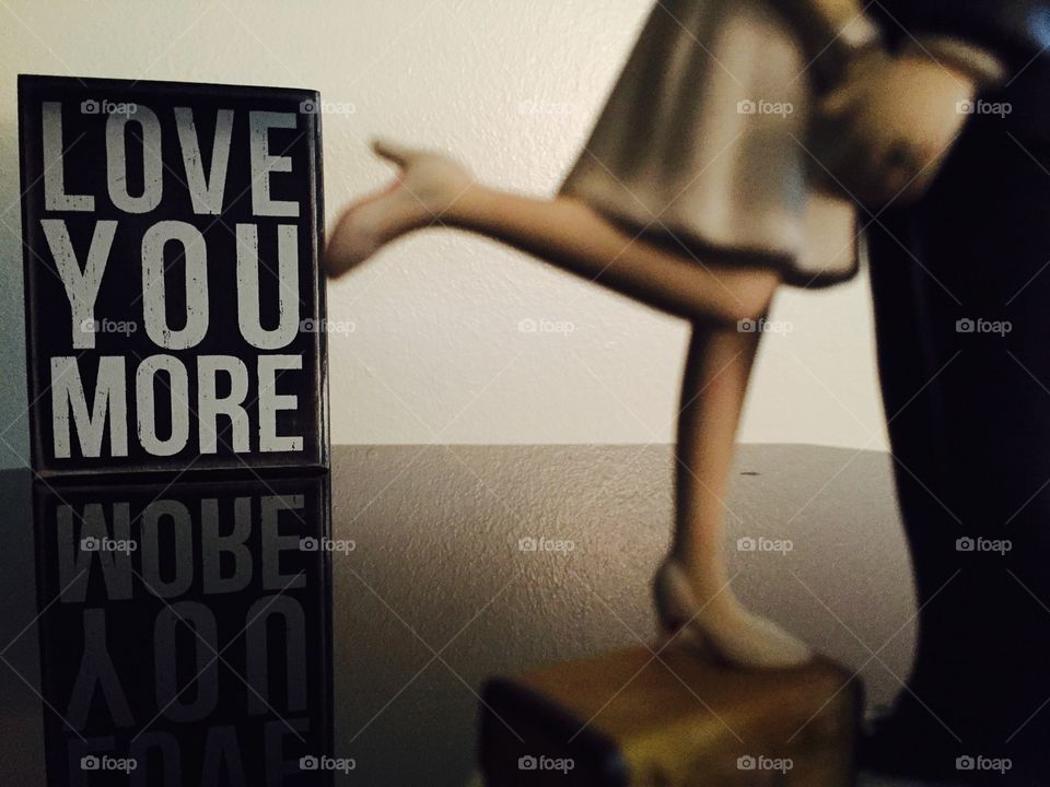 Love You More. Practicing focusing on different areas in the photo. New photographer. 