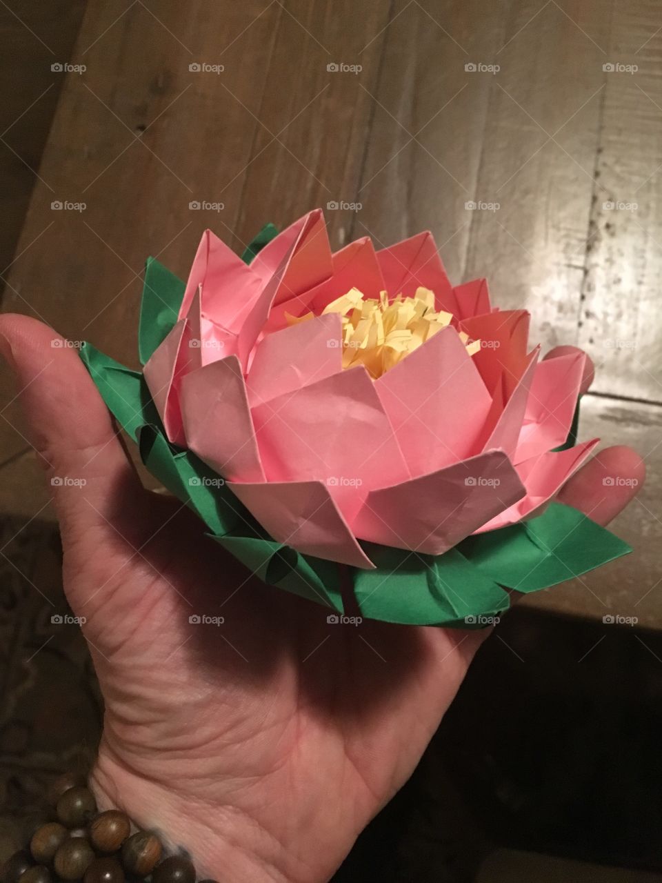 Handmade Origami Lotus flower