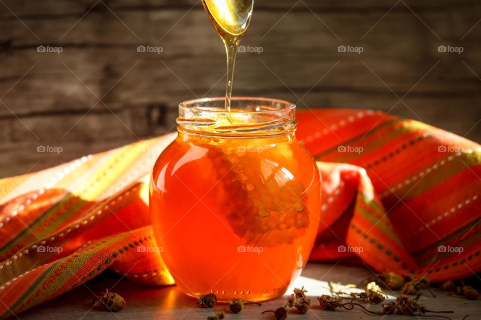 Jar of honey