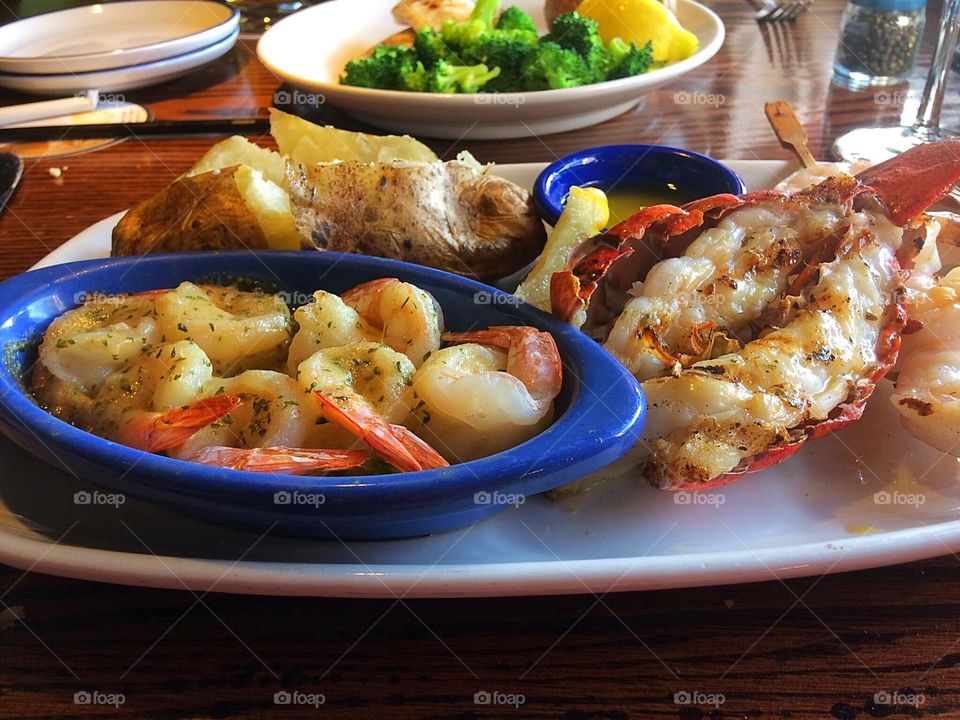 Seafood feast platter 