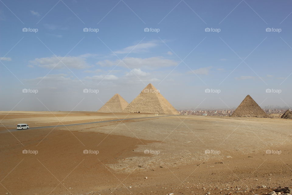 Desert, Sand, No Person, Pyramid, Travel