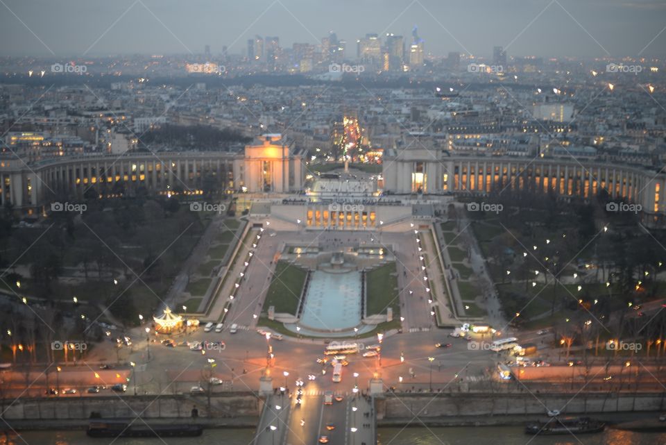 View from The Eiffel Tower 