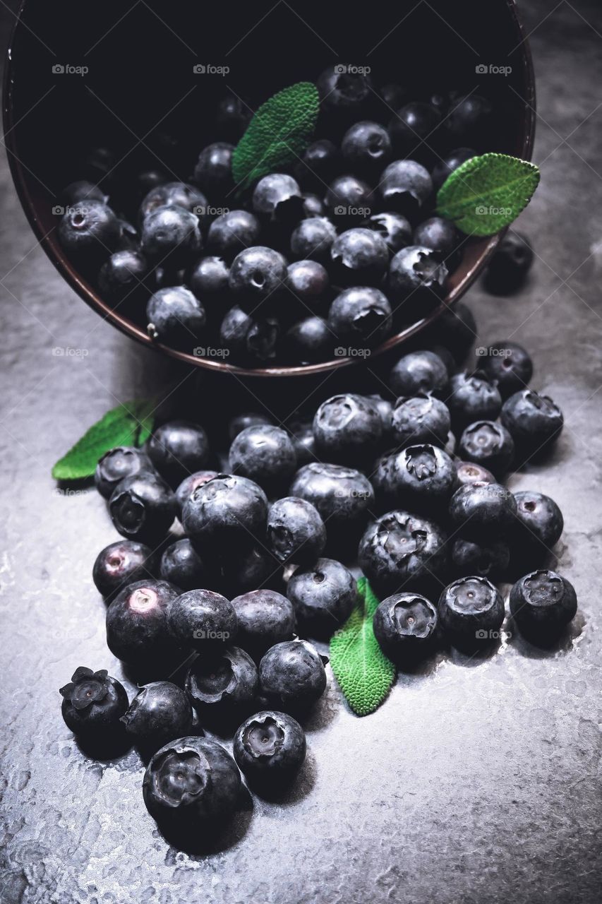 blueberries