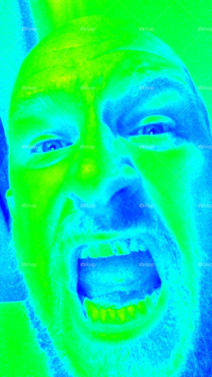 screaming thermal. playing with filters while yelling at the phone