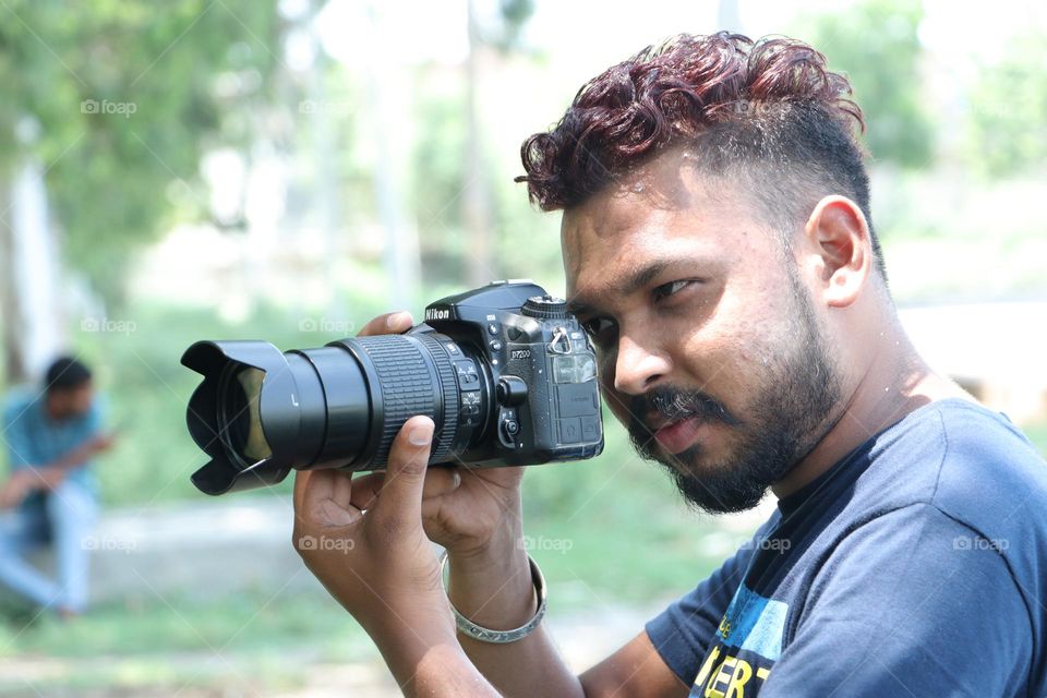 my big brother at time of work