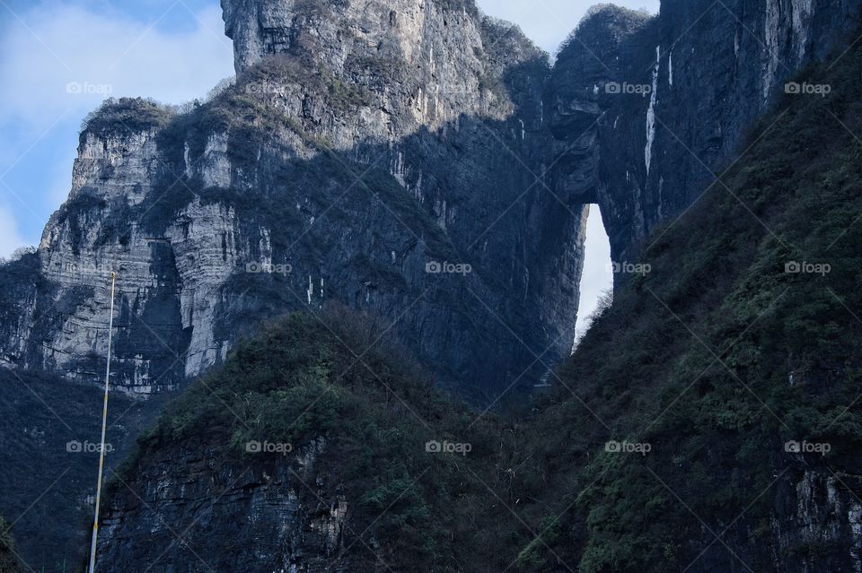 Zhangjiajie Tianman Cave china.
