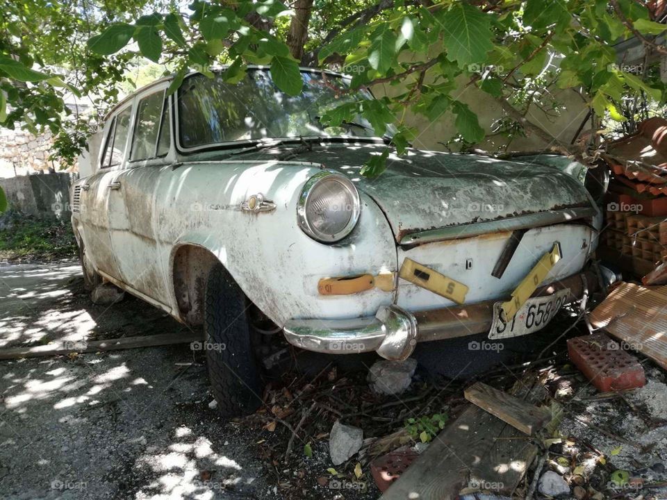 oldtimer Škoda natural