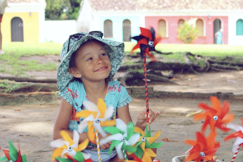 children enjoying the outdoors