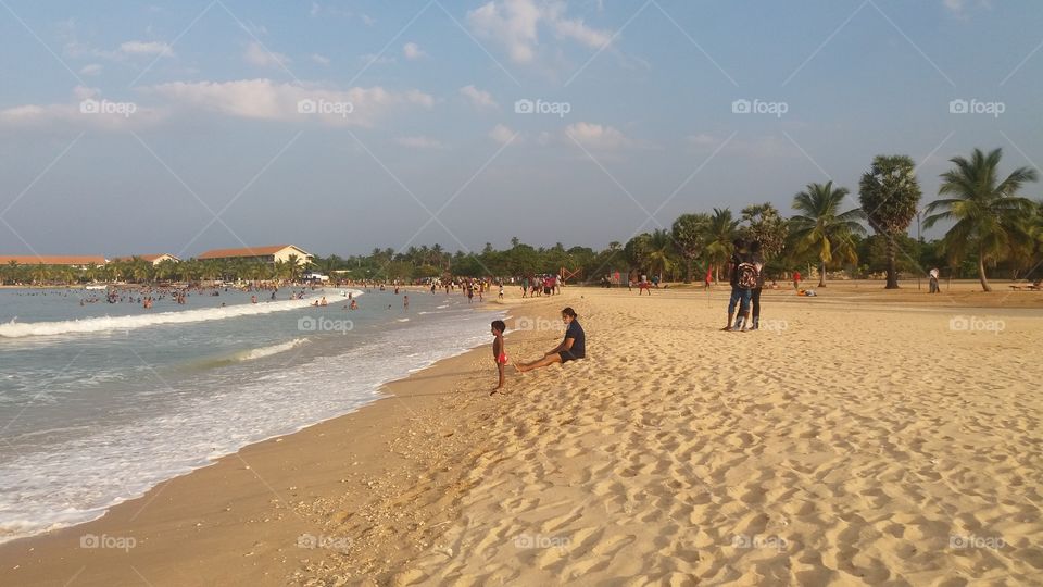 Pasikuda Beach in Sri Lanka