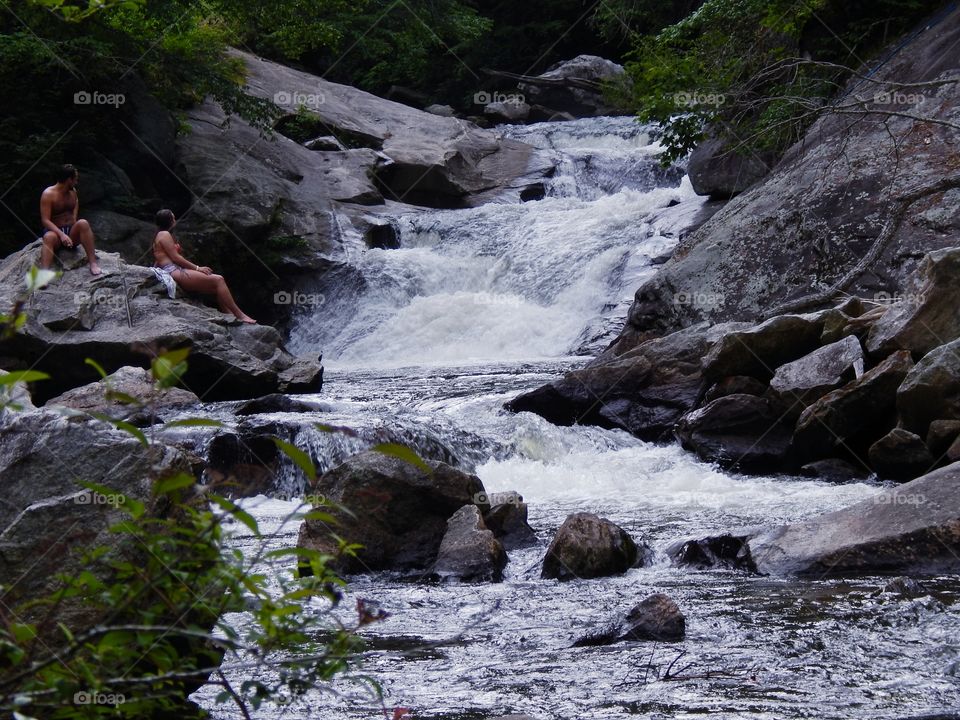 Bust your but falls in North Carolina