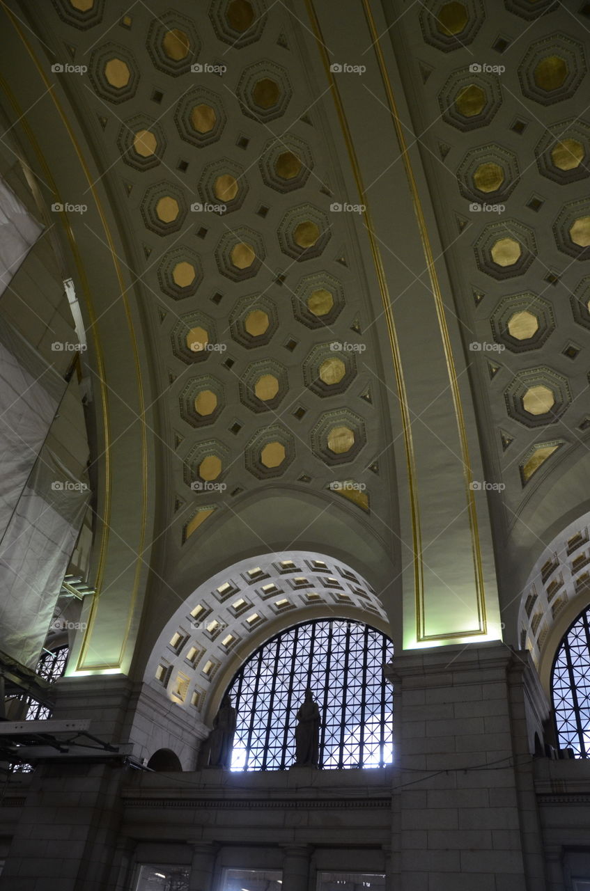 Union Station, Washington, DC. Taken inside Union Station main atrium, Washington DC