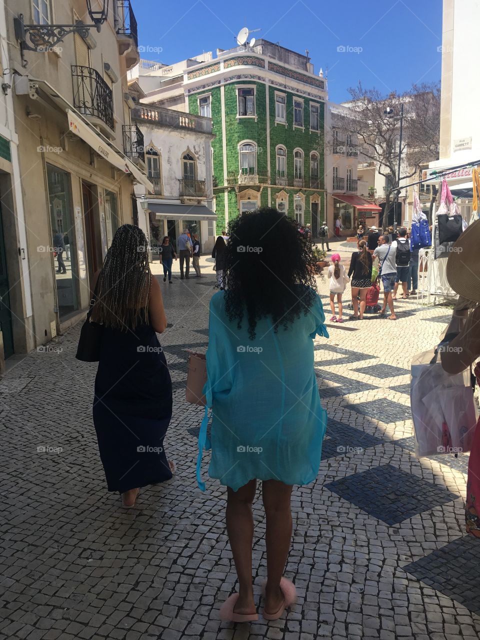 Street, City, People, Woman, Pavement