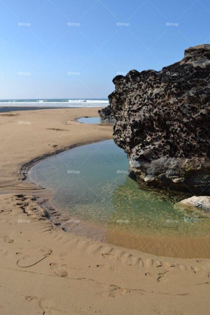 cornwall cornwall beach sea rock pool holiday by hannahmarie24