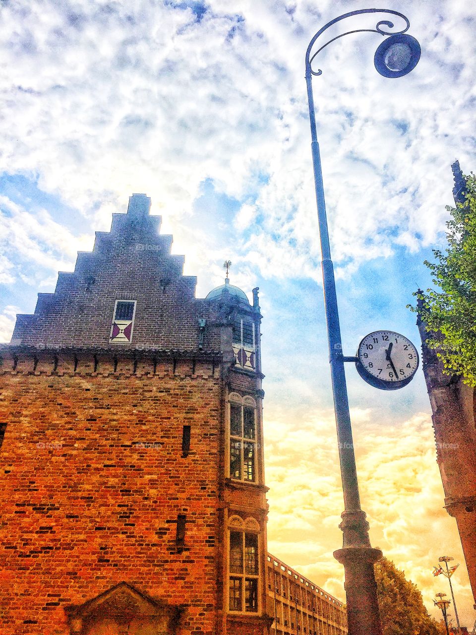Old building on a sunny day