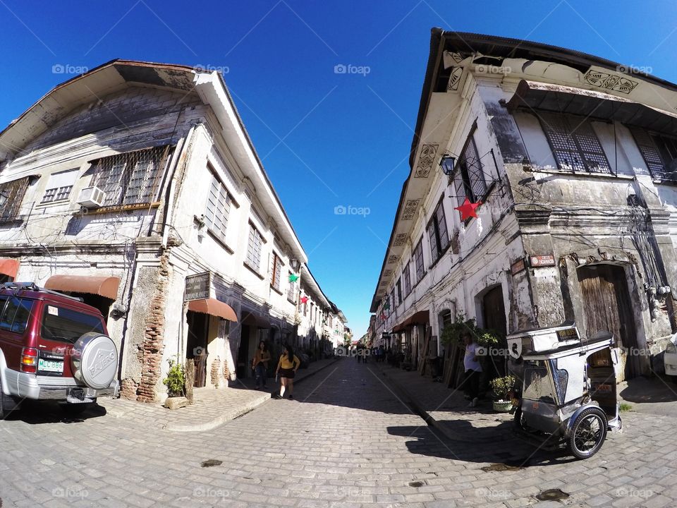 callecrisologo. This photo is taken in Calle Crisologo in Vigan City,  Philippines.  I believed that it is the most historic place in the Philippines  😁