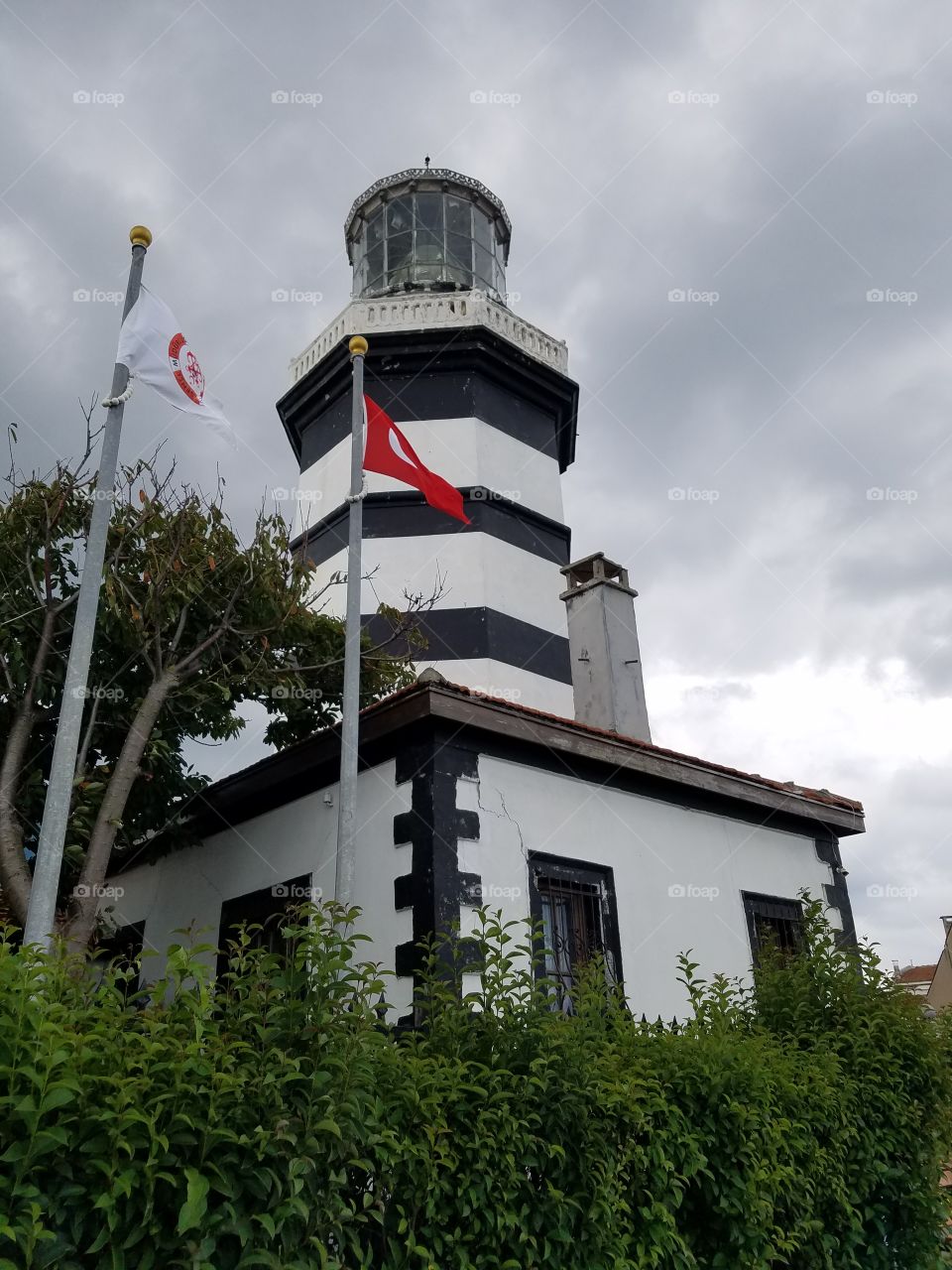 the lighthouse in ağva turkey