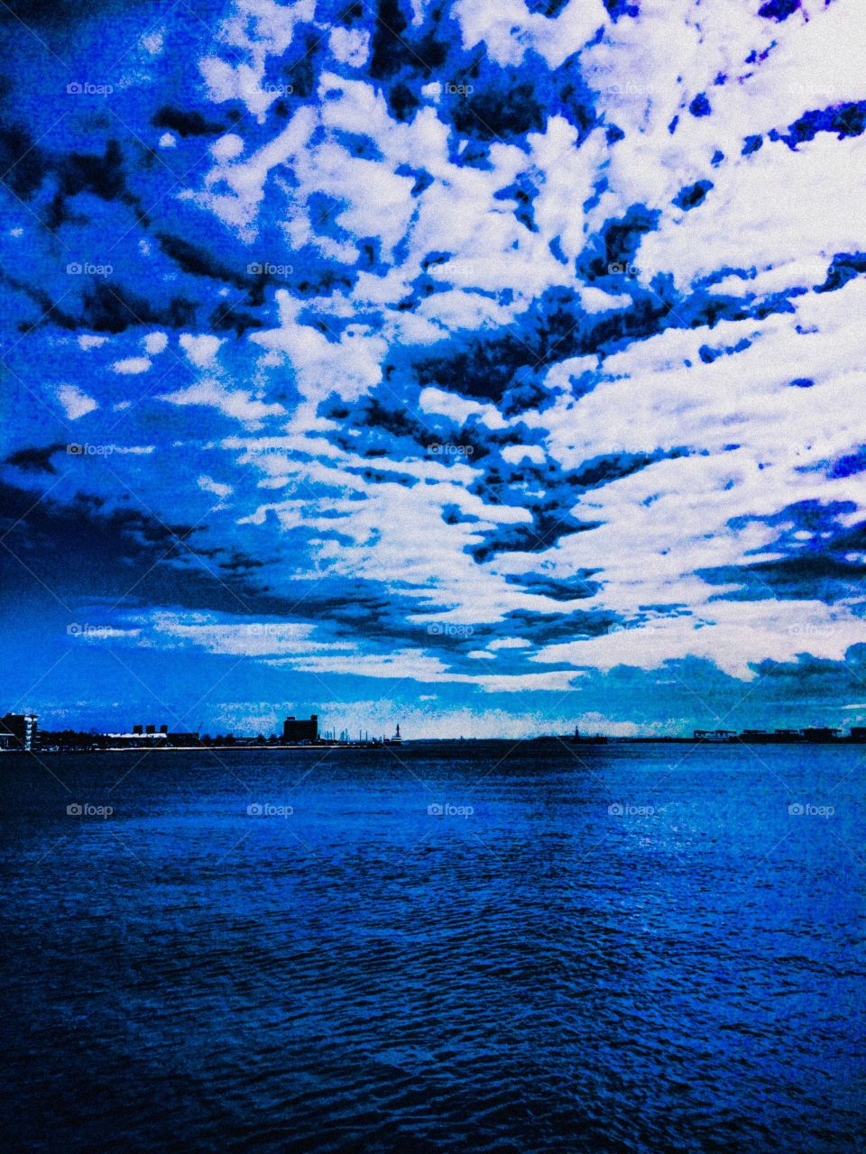 Graphic design of the water 