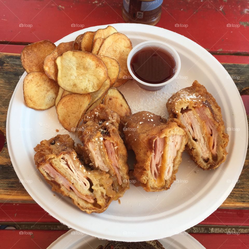 Monte Cristo from a Food Truck 