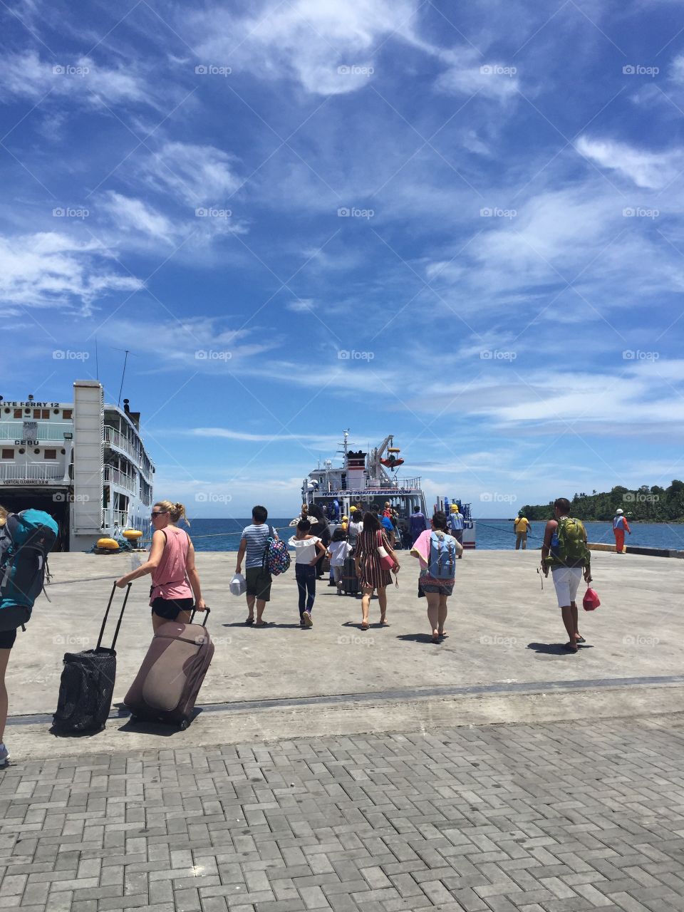 Ferry port