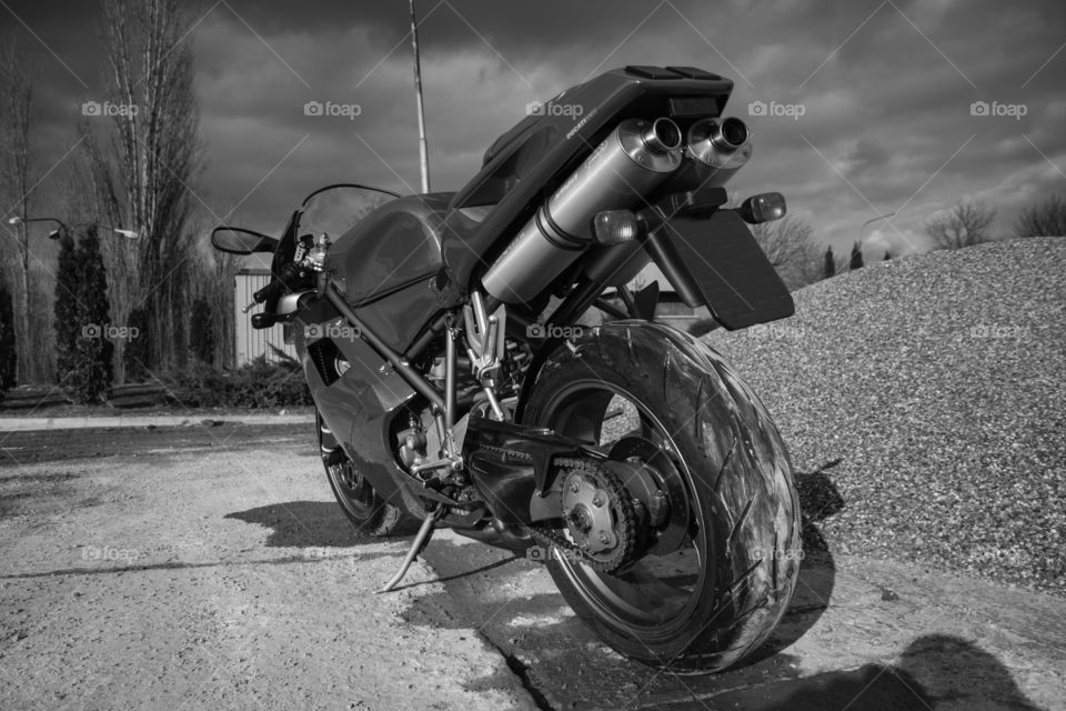 ducati motorcycle outdoor