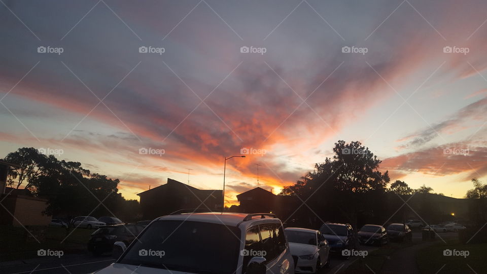 sunset in mermaid waters