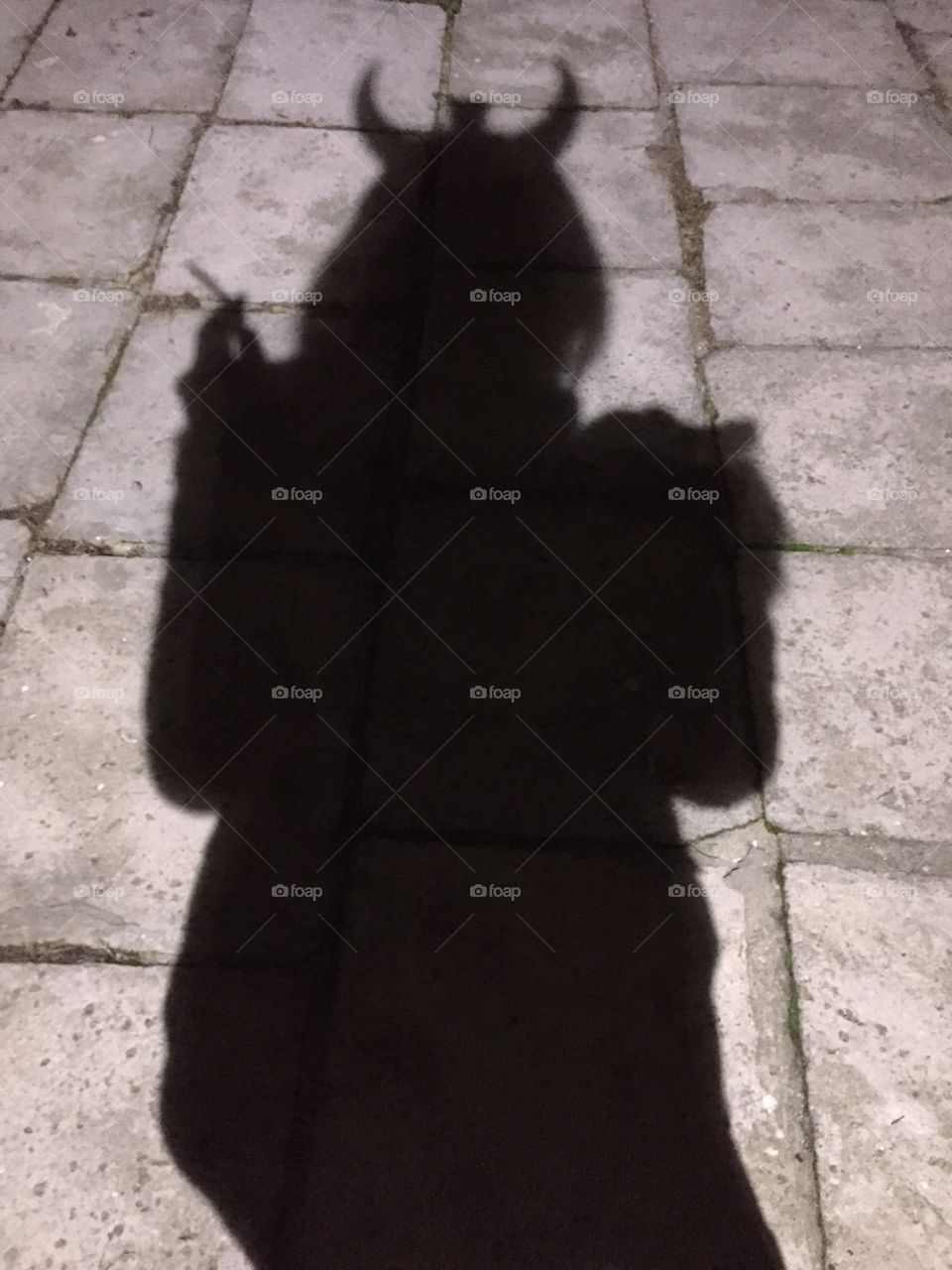 The devil's shadow