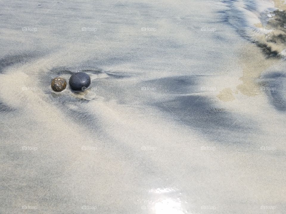 Rocks on the beach