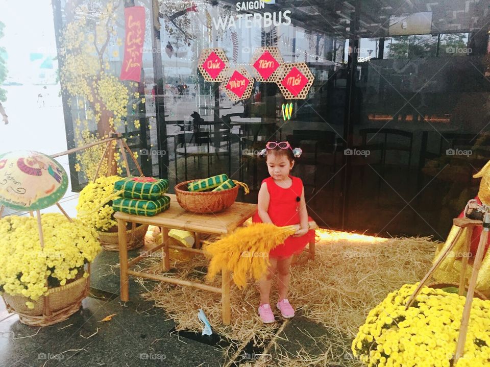 Baby in Tet Holiday