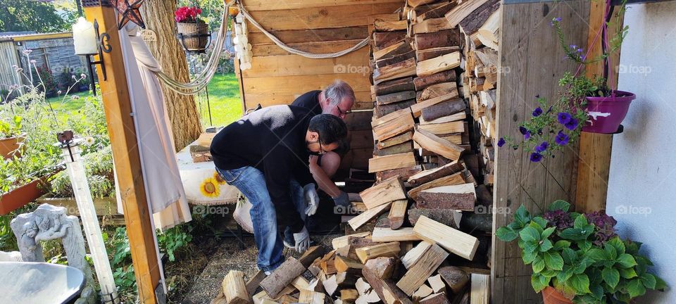 The firewood has to be stored in a dry place to keep it in the proper condition for firing and heating in the winter and it has to be stacked properly so it doesn’t slide or fall. 2023. Hypnotic Productions