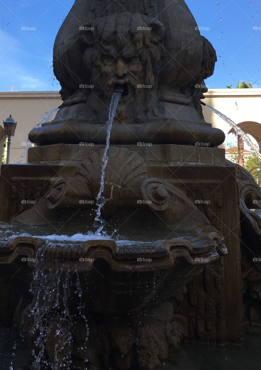 Fountain in Pasadena 