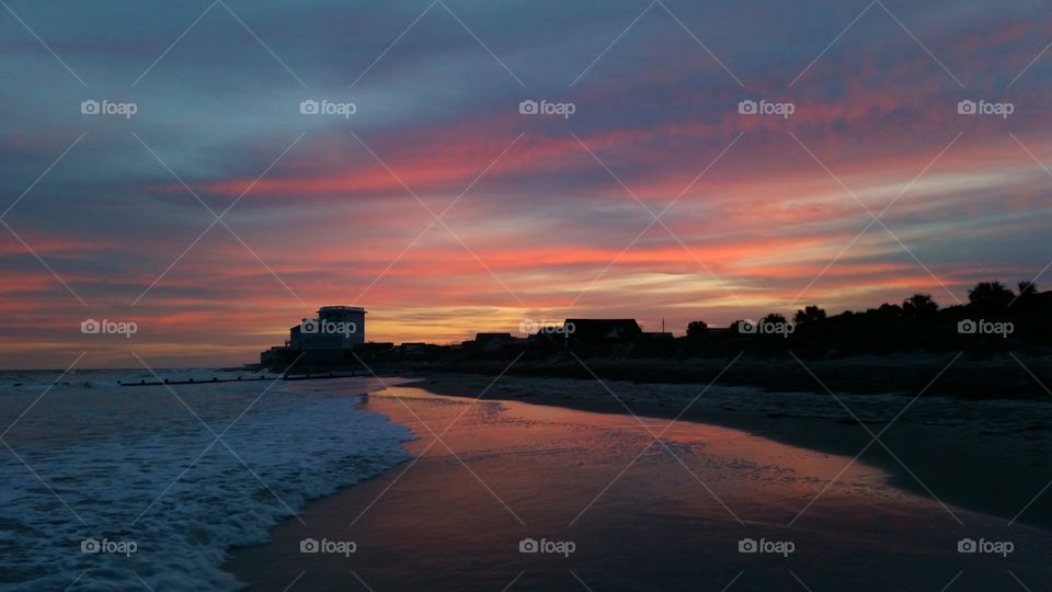 North Folly sunset