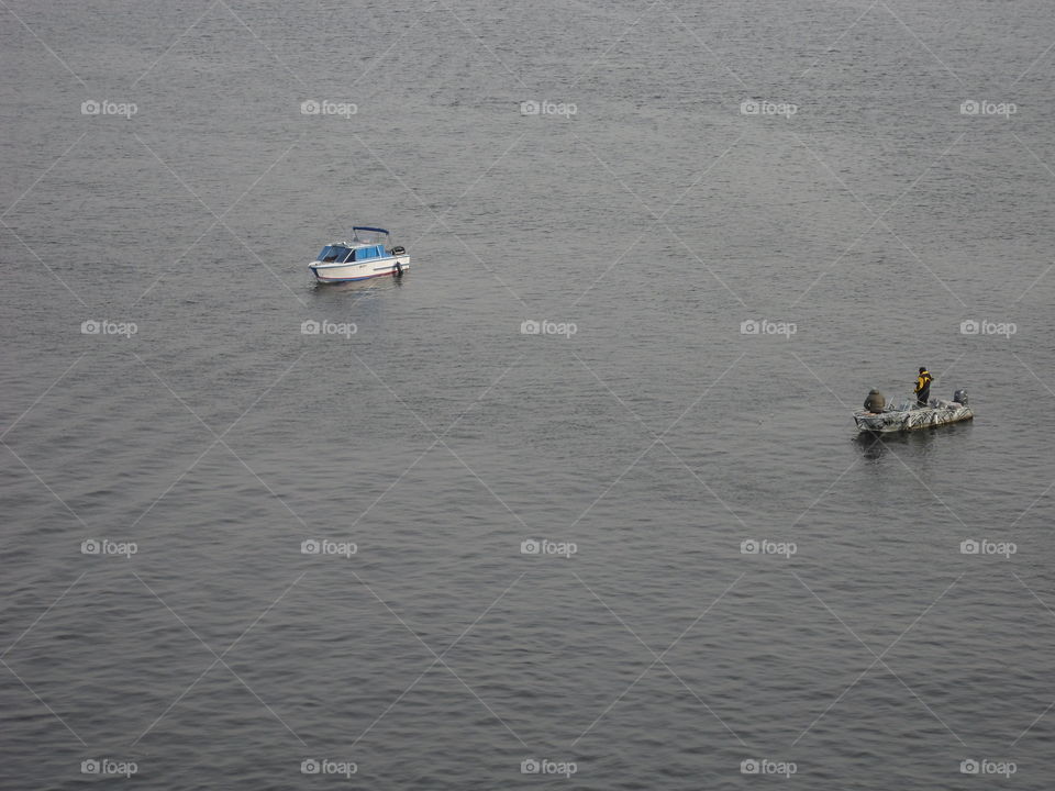 two boats on the water