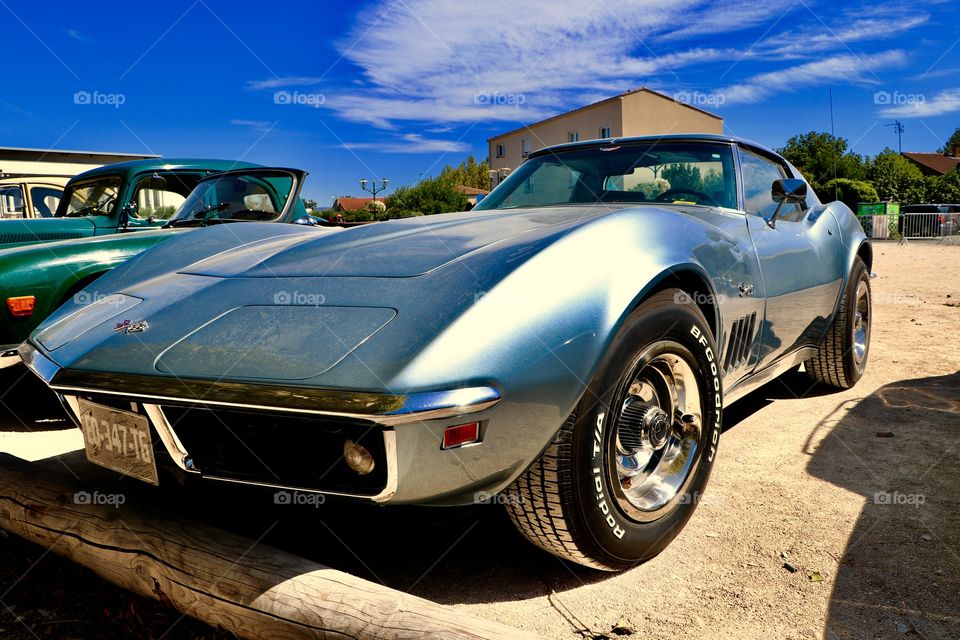Corvette, old car US