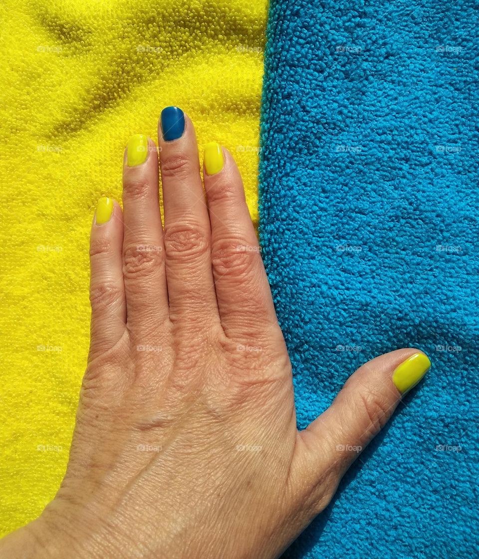 blue and yellow colour Ukraine love