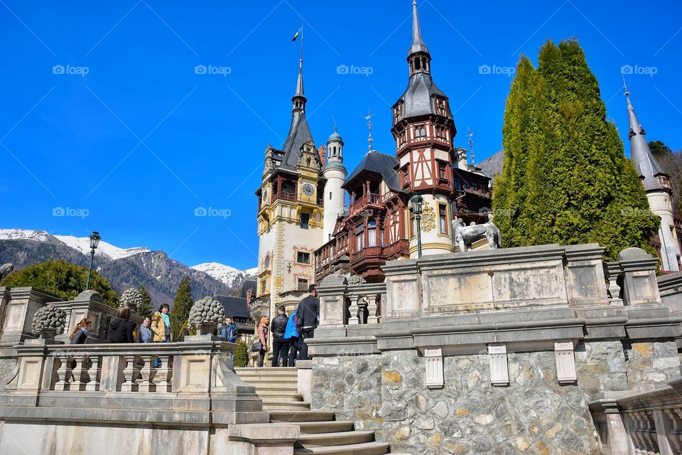 Pele's castle, translavyina Romania
