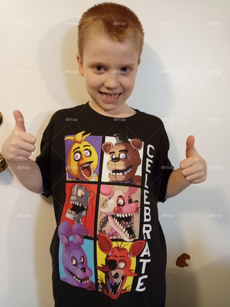 boy five nights of Freddy shirt