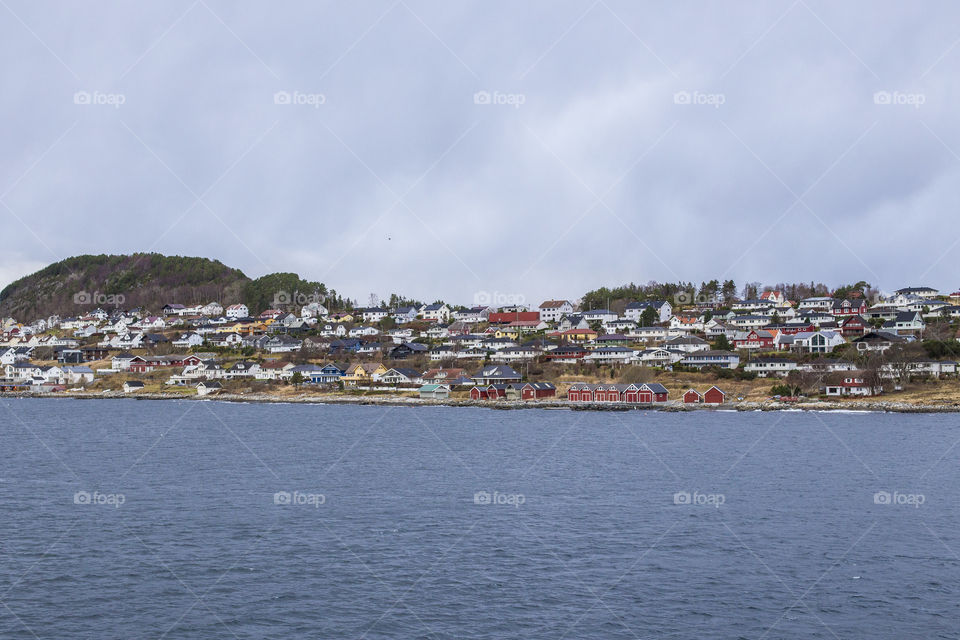 Small town in Norway 