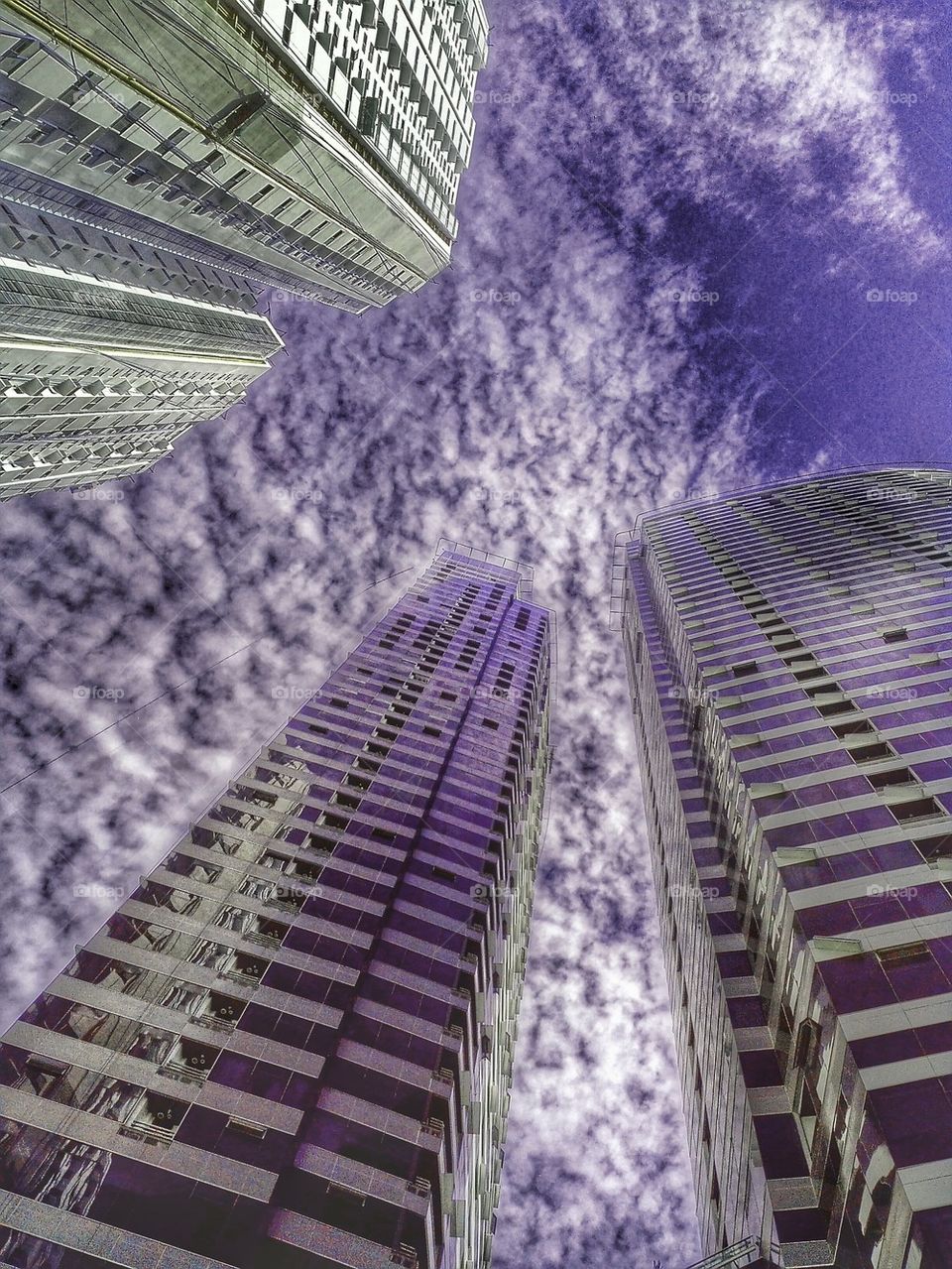 buildings and sky