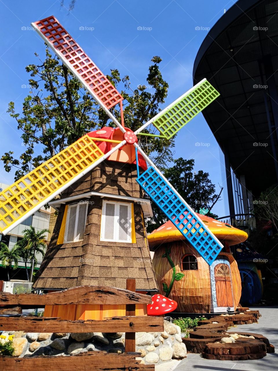 The landscape of Enoki Garden, Penang.