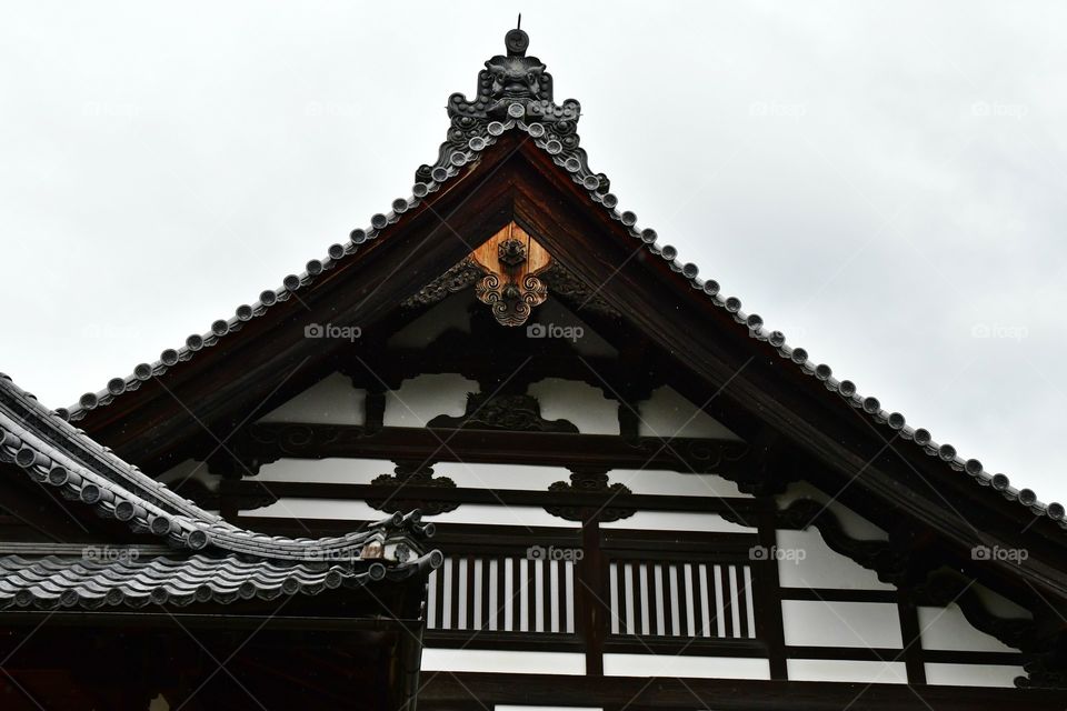 Temple roof