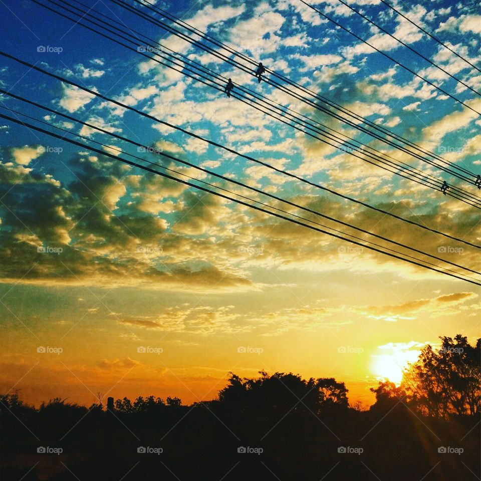 🌄🇺🇸 An extremely beautiful dawn in Jundiaí, interior of Brazil. Cheer the nature! / 🇧🇷 Um amanhecer extremamente bonito em Jundiaí, interior do Brasil. Viva a natureza! 