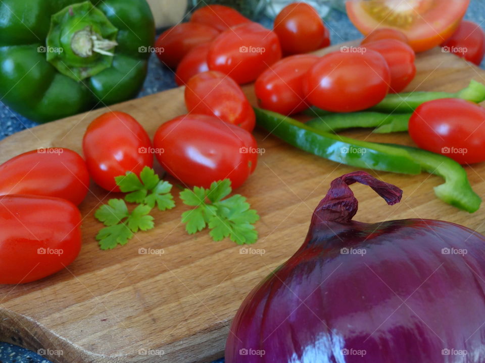 vegetables in macro