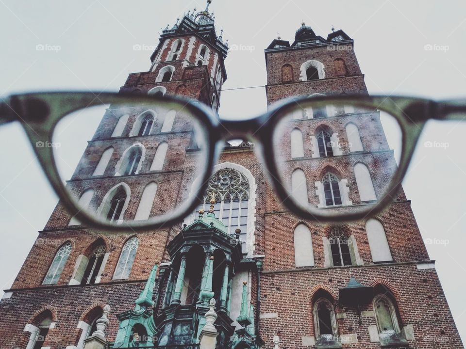Glasses in Krakow