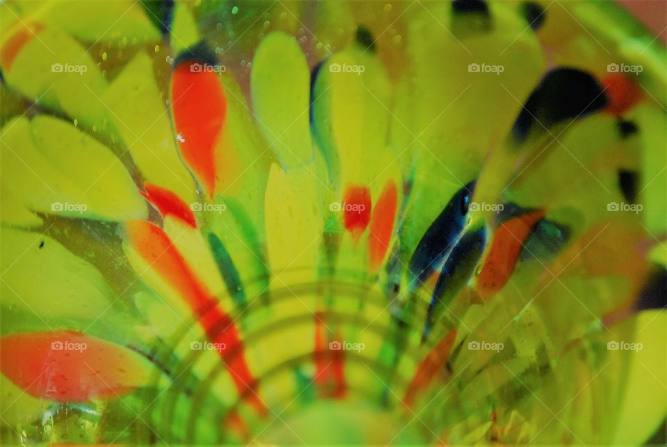 Light in colored glass
