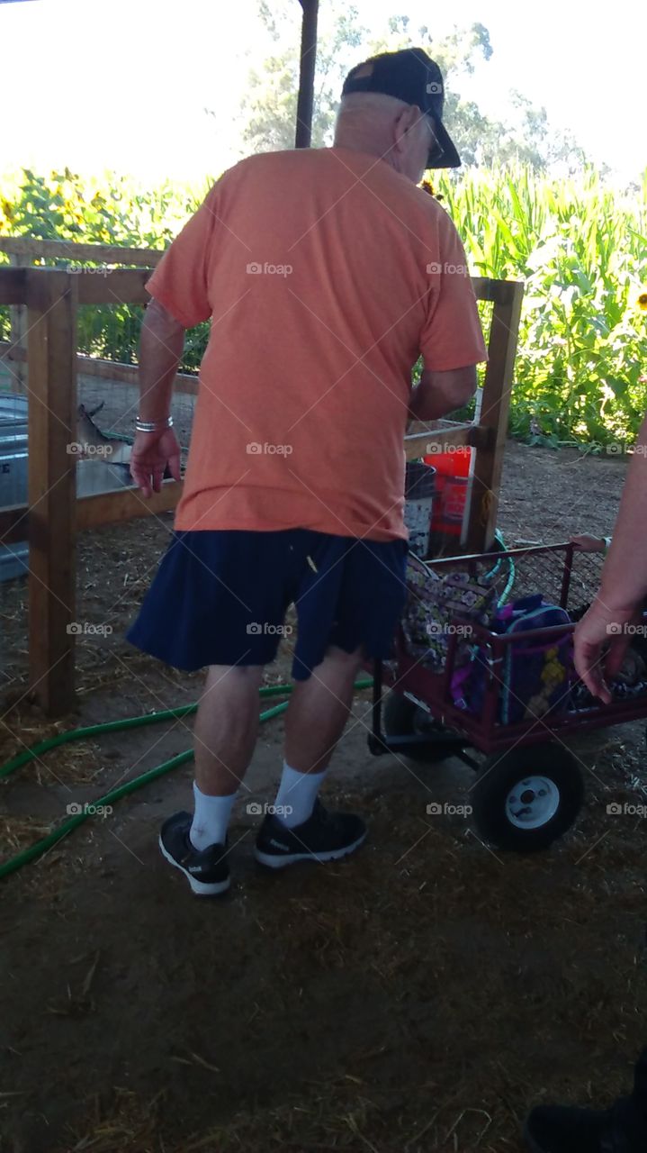 Elderly - from behind