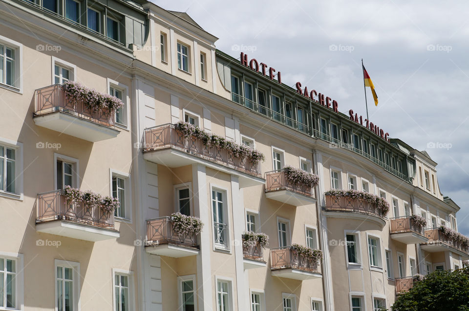 sunny hotel balconies salzburg by lexlebeur