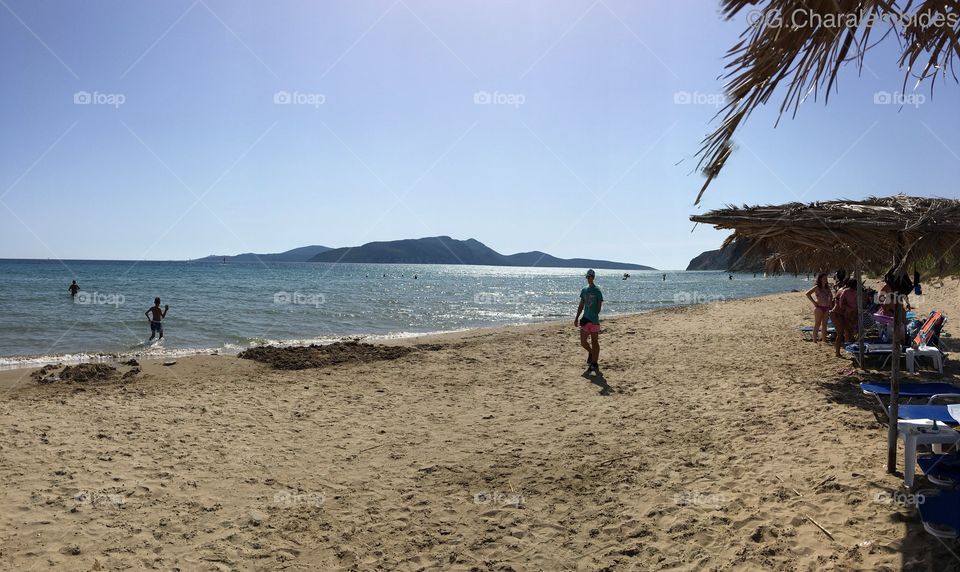 Lampes beach, Foinikounta, Peloponnese, Hellas