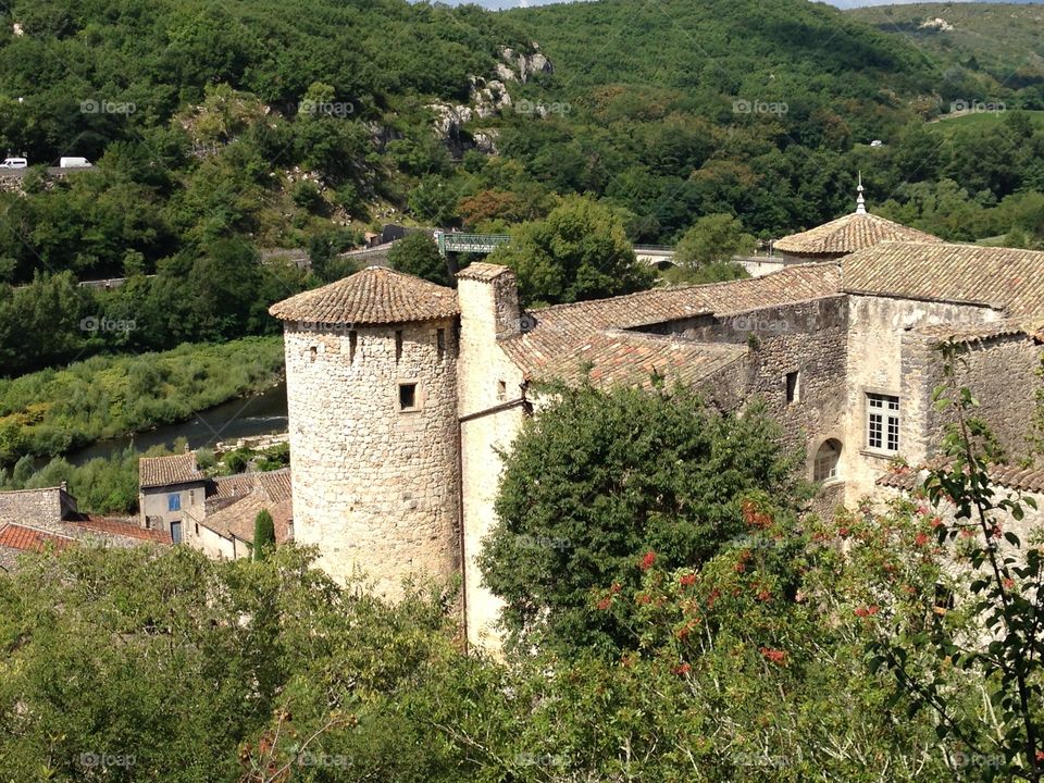 Château de Vogüé en Ardèche