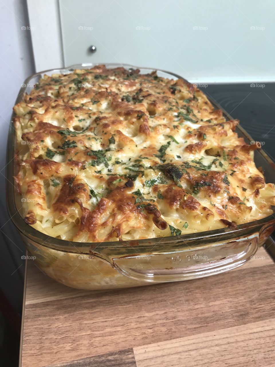 Caribbean Macaroni pie